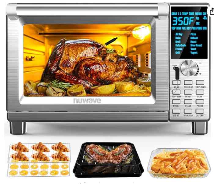 Nuwave Bravo Best Air Fryer Toaster Oven